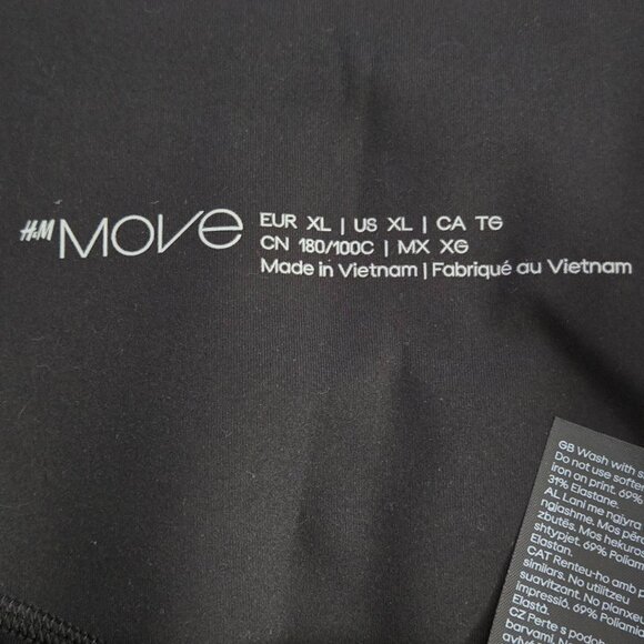 H&M black leggings XL - Picture 2 of 5